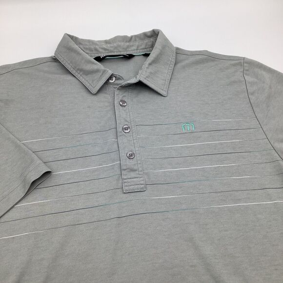 Travis Mathew Mens Short Sleeve Pima Cotton Blend Golf Polo Size Large - Picture 1 of 9